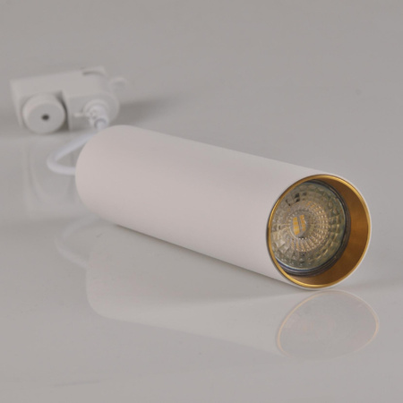 Sada přípojnic pro osvětlení 1m + 3x MARIBEL GU10 bílá + zlatá