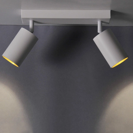 Páskové svítidlo Stropní a nástěnné LED svítidlo 2 x GU10 MARIBEL White GOLDLUX (Polux)