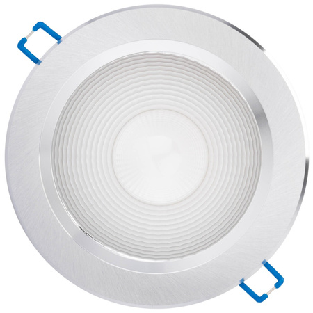 Stropní svítidlo 15W zapuštěné LED DOWNLIGHT DEEP kulaté 4000K 1200lm Stříbrné