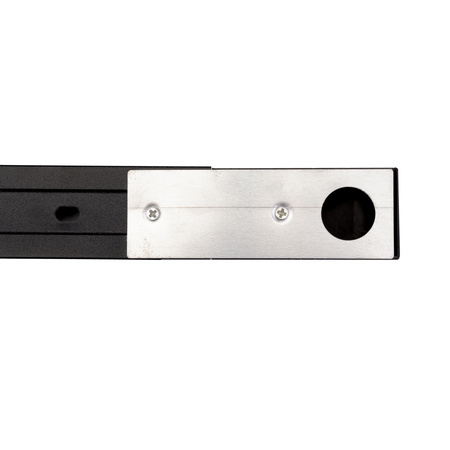 Černá jednofázová hliníková přípojnice pro reflektory 200cm LUMILED