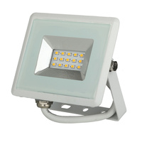 Reflektor LED 10W 850lm 3000K IP65 Bílá SMD VT-4011W V-TAC