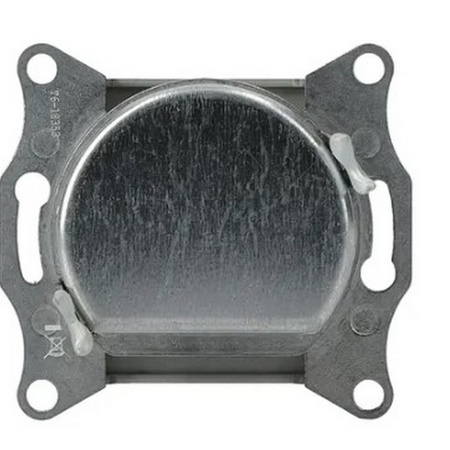 Jeden RTV terminál Anténní zásuvka 1dB bez rámu Asfora Anthracite