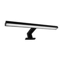 Nástěnné svítidlo LED do koupelny 5W 520lm 4000K Neutrální 120° Černá IP44 MILOS Sanico Goldlux