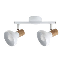 Bodové stropní svítidlo 2x E14 White Scandinavian Holly 5944 Rabalux