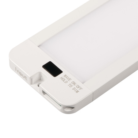 Lineární světlo LED pod skříňku 9W 1200lm CCT obdélníkové bílé stmívatelné Daxa-M-Ir Kanlux