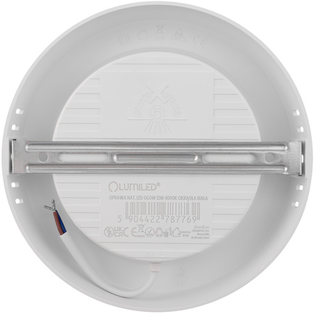 Stropní svítidlo LED pro povrchovou montáž 12W Round 4000K GLOW White LUMILED