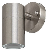 Zahradní lampa LED fasádní nástěnná lampa ZAGREB GU10 IP44 Spodní trubice Chrome RABALUX