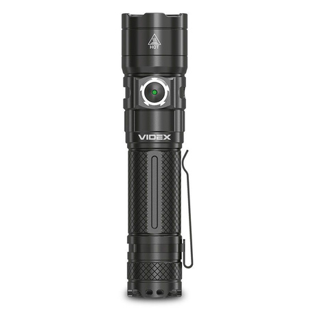 Taktická LED dobíjecí vodotěsná svítilna 20W 4000lm 6000K A406 velmi výkonná VIDEX