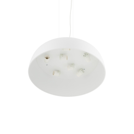 Závěsné stropní svítidlo 7x E27 bílé moderní SATELLITE M 11233 Nowodvorski