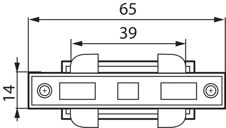 Přímý spínač typu I pro přípojnice vnitřní 16A bílý TEAR Kanlux