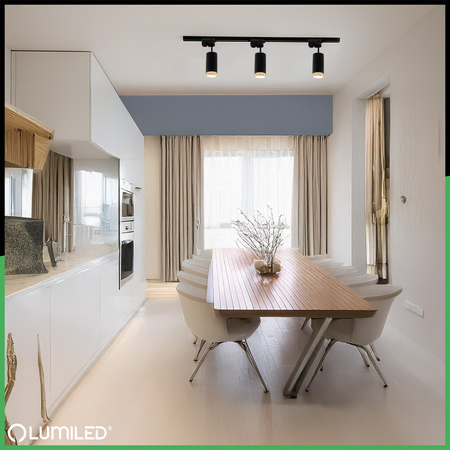 BUSINESS SURFACE 1m + 3x GU10 reflektorové stropní svítidlo LUMILED Rail Lighting