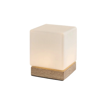Stolní lampa Stolní noční dekorativní 1,3W 40lm 3000K stmívatelná hnědá skandinávská Pirit Rabalux