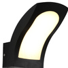Zahradní nástěnná lampa 10W, 840lm 4000K IP54 Černá DARADO LUMILED