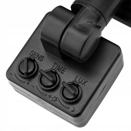 Venkovní nastavitelný pohybový senzor PIR 120ST IP65 pro černé světlomety Ecolight