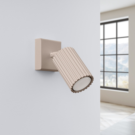 Nástěnné svítidlo GU10 Aluminum Taupe Carbon Deep Space SL.1761 Sollux