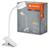 LED stolní lampa Clip nastavitelná 4,8W 328lm CCT stmívatelná bílá kancelářská linka Ledvance