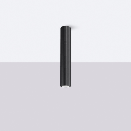 Stropní svítidlo Tuba Spot GU10 Black Carbon Deep Space SL.1571 Sollux