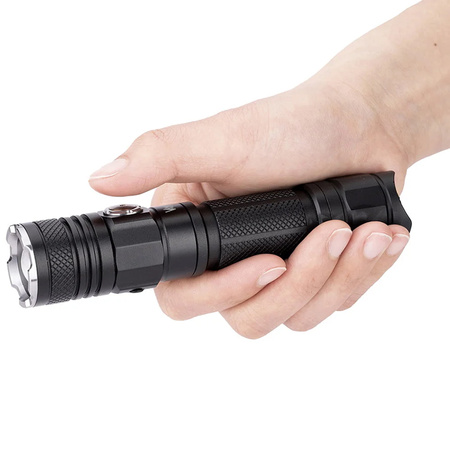 Taktická ruční svítilna LED Power IP44 10W 1200lm Professional VAYOX