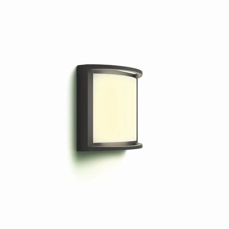 Zahradní lampa LED nástěnná lampa SAMONDRA myGarden 12W 2700K IP44 Antracit PHILIPS