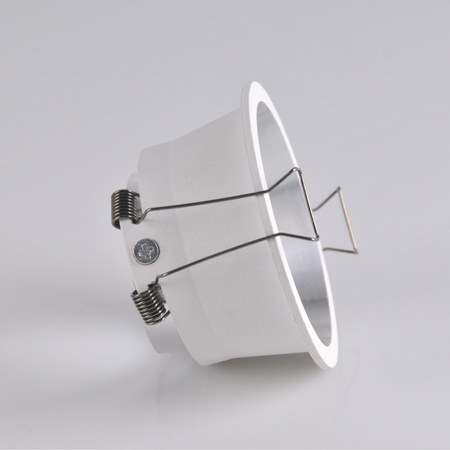 KOLDING Bílé a stříbrné zapuštěné kulaté pohyblivé svítidlo MR16 GOLDLUX (Polux)