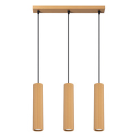Stropní závěsné svítidlo Tuba Spot 3x GU10 Gold Carbon Deep Space SL.1556 Sollux