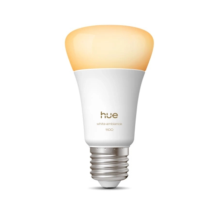 LED žárovka E27 A60 8,1W = 75W 1100lm 1800-20000K CCT SMART Smart Bluetooth ZigBee White Ambiance Philips HUE