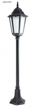 Venkovní stojací zahradní lampa Retro Classic II K 5002/2 H E27 115cm Su-Ma