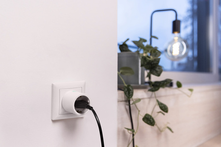 Chytrá zásuvka EU 230V 10A Amazon FFS SMART+ Matter WiFi Plug Ledvance
