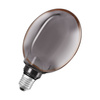 Dekorativní LED žárovka G130 Sphere E27 4W = 12W 110lm 1800K Warm 330° Smoke Filament Dimmable Vintage 1906 Osram