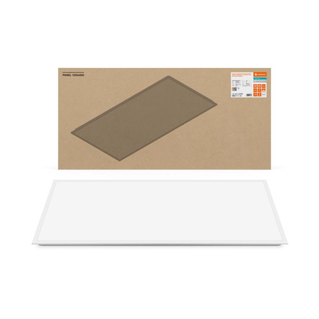 LED panelové stropní světlo 53W 5830lm 4000K neutrální bílá stmívatelná povrchově montované bílé 120x60cm Compact Ledvance