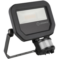 LED reflektor 10W 1200lm 4000K IP65 černý se senzorem pohybu a soumraku LEDVANCE Floodlight