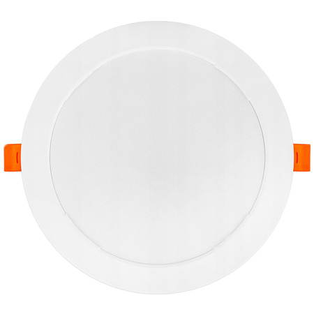 LED stropní svítidlo 12W 960lm 4000K neutrální zapuštěné kulaté bílé Proma Masterled