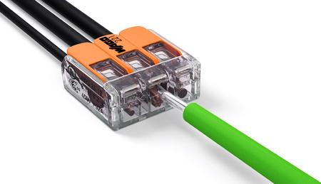 WAGO 221-612 Quick Connect Instalační konektor pro KABEL 2x0.5-6mm