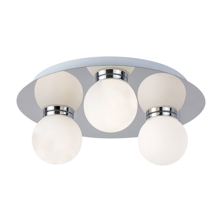 Plafond LED stropní svítidlo Koupelnové svítidlo G9 IP44 Chrome Moderní Becca 2113 Rabalux