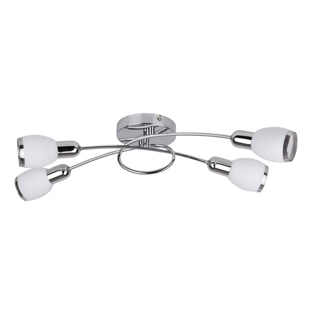 Stropní svítidlo 4x E14 Chrome Modern Elite Rabalux