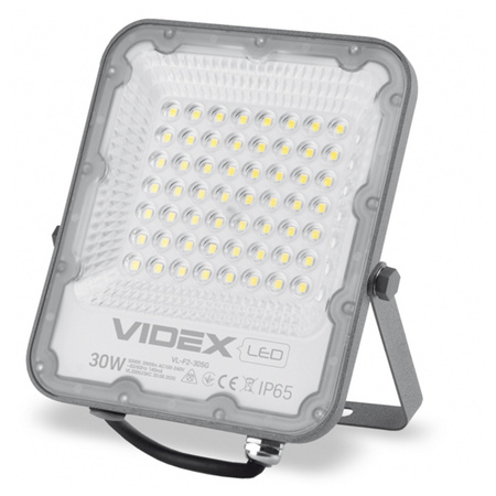 Reflektor LED Halogenový 30W 3900lm 5000K IP65 šedý VIDEX DAVIS