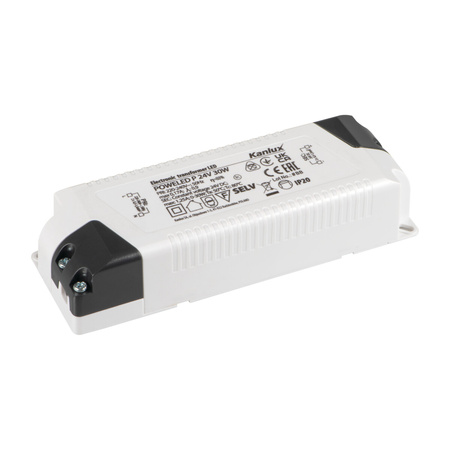 Elektronický zdroj konstantního napětí POWELED pro 24V 30W pásky KANLUX