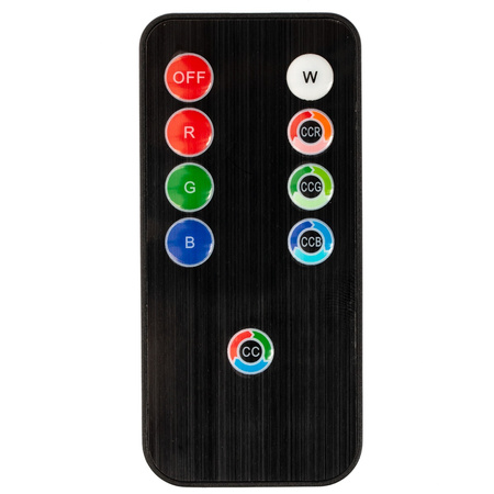 SOLAR LED zahradní lampa s hroty RGB GROUND KULIČKA 30 cm BÍLÁ + dálkové ovládání VOLTENO