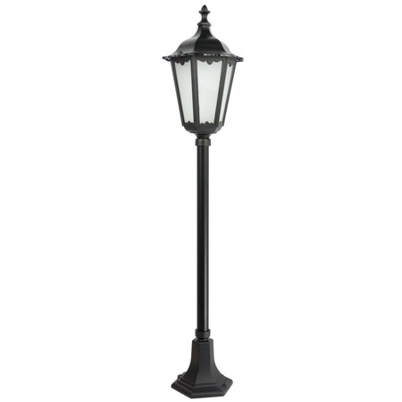 Venkovní zahradní lampa LANTERN E27 Retro Classic K 5002/2 114cm černá Su-Ma