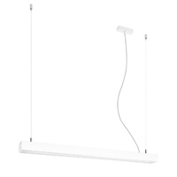 LED závěsné stropní svítidlo PINNE 25W 3000K Linear 90cm White SOLLUX