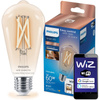 LED žárovka E27 ST64 7W = 60W 2700-6500K FILAMENT SMART WiFi Philips WiZ