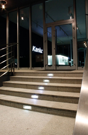 Vestavné LED osvětlení na schodiště TAXI SMD 0.6W 10lm 4000K Neutrální bila 230V Kanlux