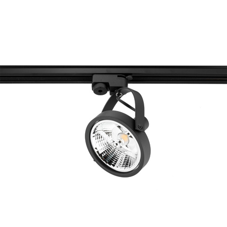 Kolejové bodové svítidlo LEON ES111 stropní svítidlo Pohyblivé černé