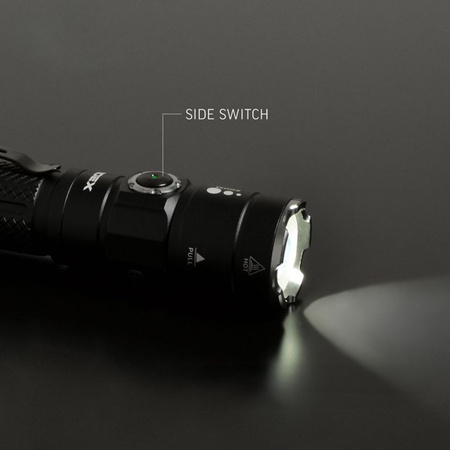 Nabíjecí ruční svítilna LED 10W 1200lm Zoom 6 režimů USB-C IP44 Videx