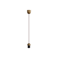Stropní závěsné svítidlo E27 Brown Classic Fix Rabalux