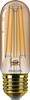 E27 T32 LED žárovka 7W = 40W 470lm 1800K Teplá bílá Filament Jantar PHILIPS