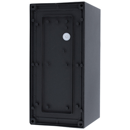 Zahradní nástěnné svítidlo Elevation E27 CETUS BLACK Obdélníkové