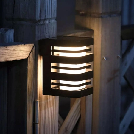 Nástěnné svítidlo LED Solar Garden Lamp Facade 5000K IP44 Twilight Sensor