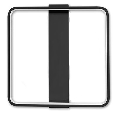 Stropní svítidlo LED Galax 40W černé + dálkové ovládání