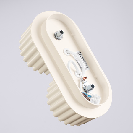 Svítidlo pro povrchovou montáž 2x GX53 Aluminum Beige Aura Deep Space SL.1793 Sollux